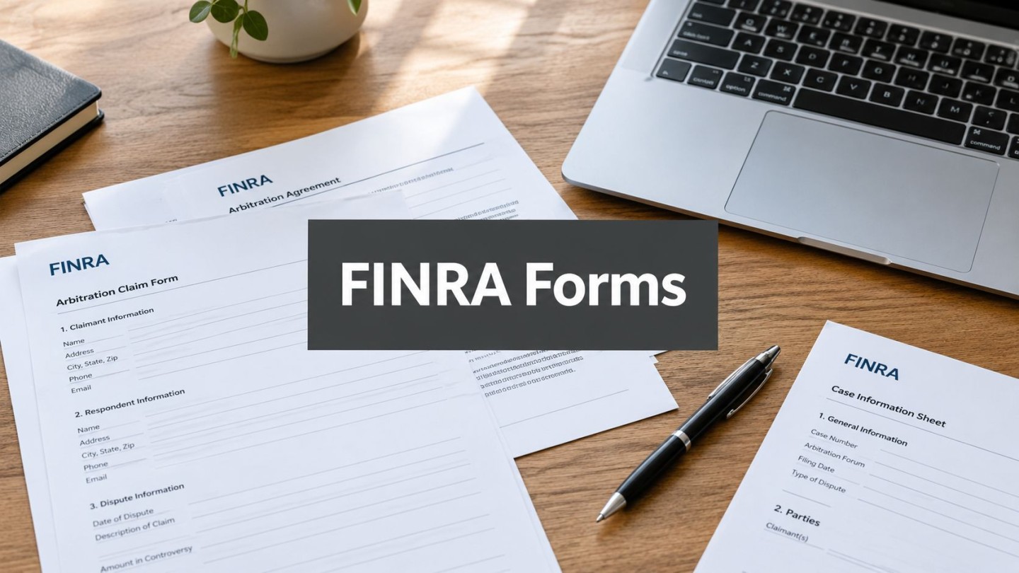 finra-arbitration-forms-legal-documents