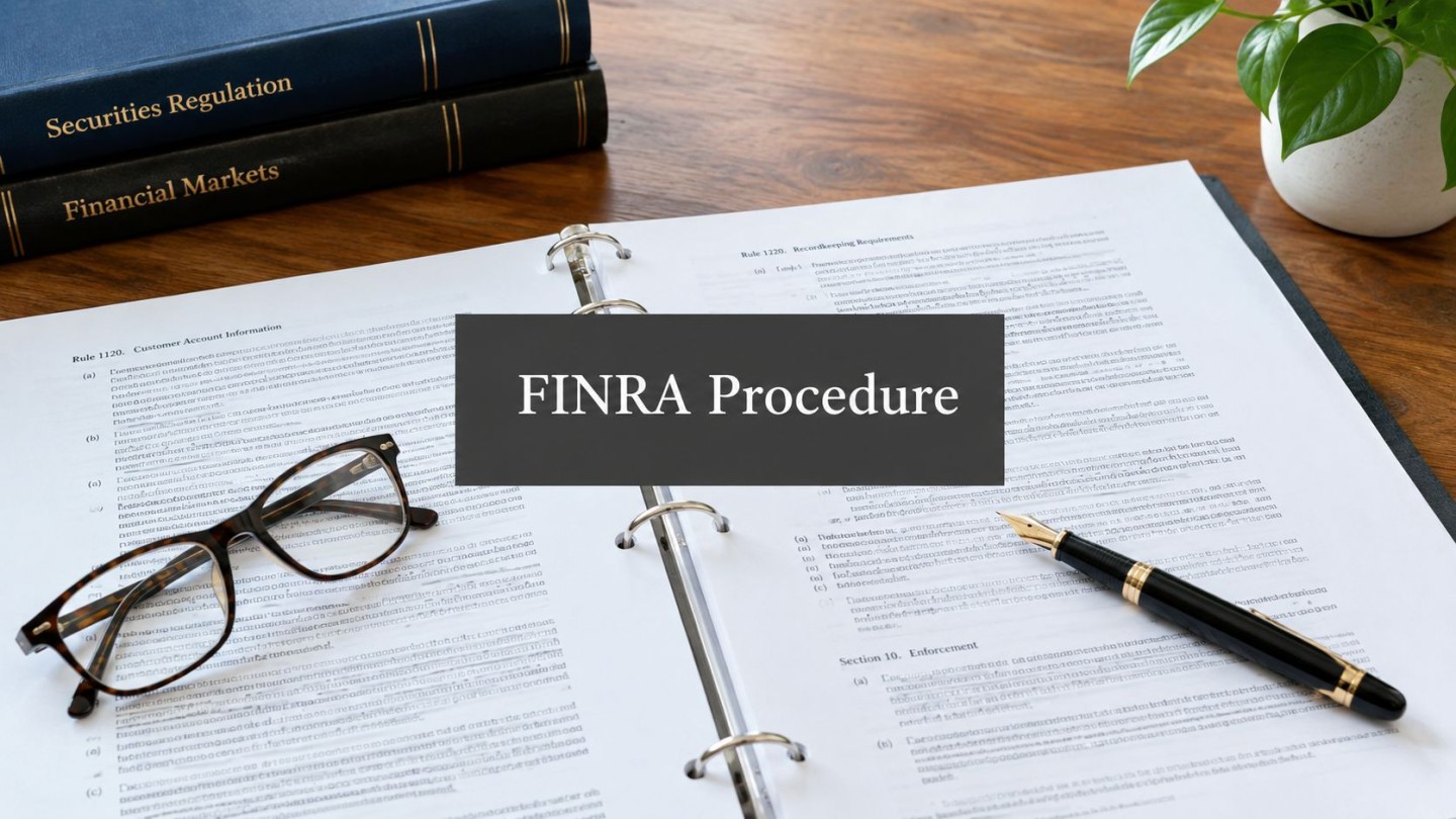 finra-code-of-procedure-regulatory-documentation