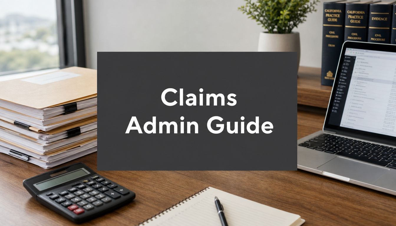 what-is-a-claims-administrator-office-desk