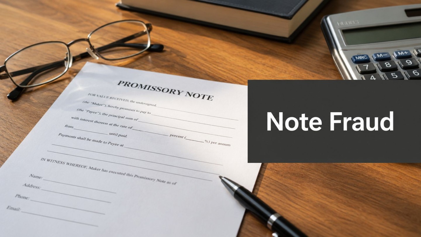 promissory-note-fraud-legal-document