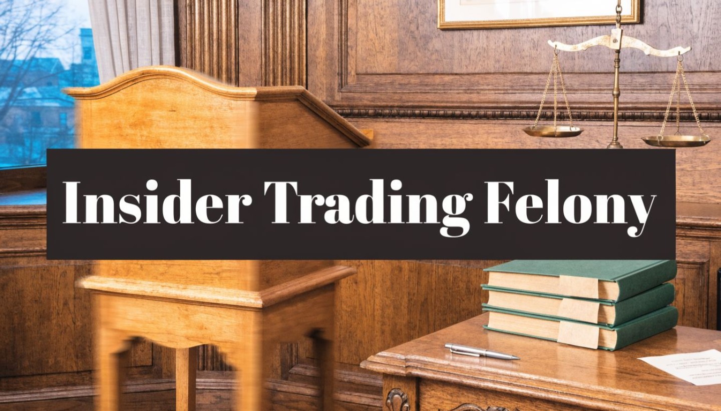 is-insider-trading-a-felony-courtroom-scales