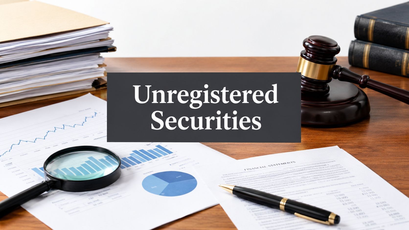 selling-unregistered-securities-legal-investigation