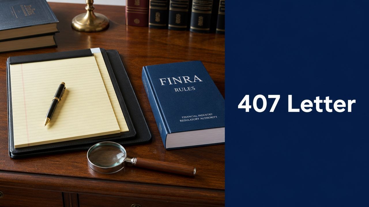 what-is-a-407-letter-finra-compliance
