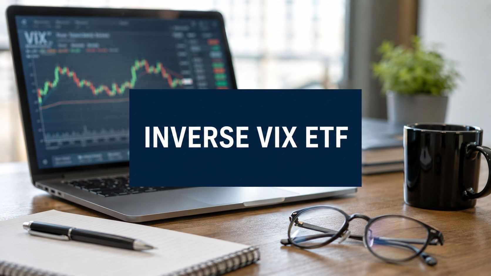 inverse-vix-etf-workspace-desk